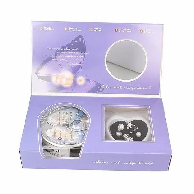 Love Wish White Pearl Kit Make Your Own Necklace/Earrings Unique Gift for Your Love
