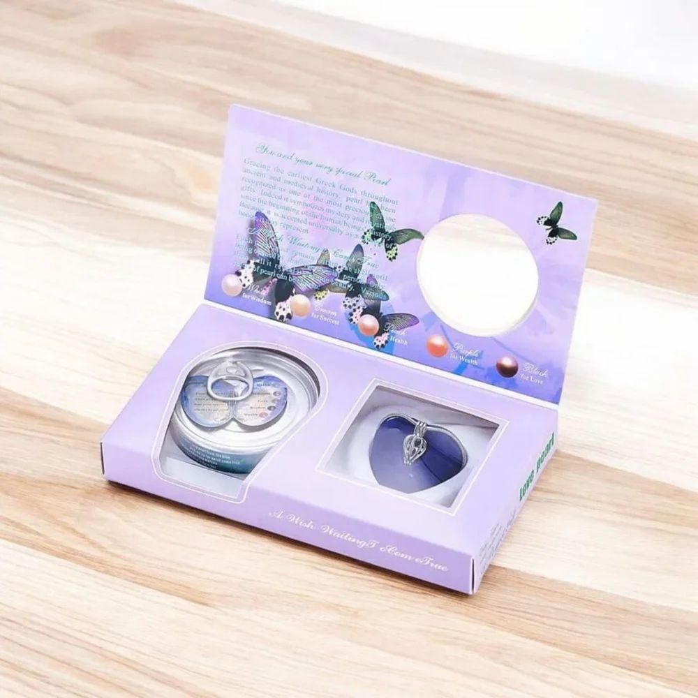 Love Wish White Pearl Kit Make Your Own Necklace/Earrings Unique Gift for Your Love