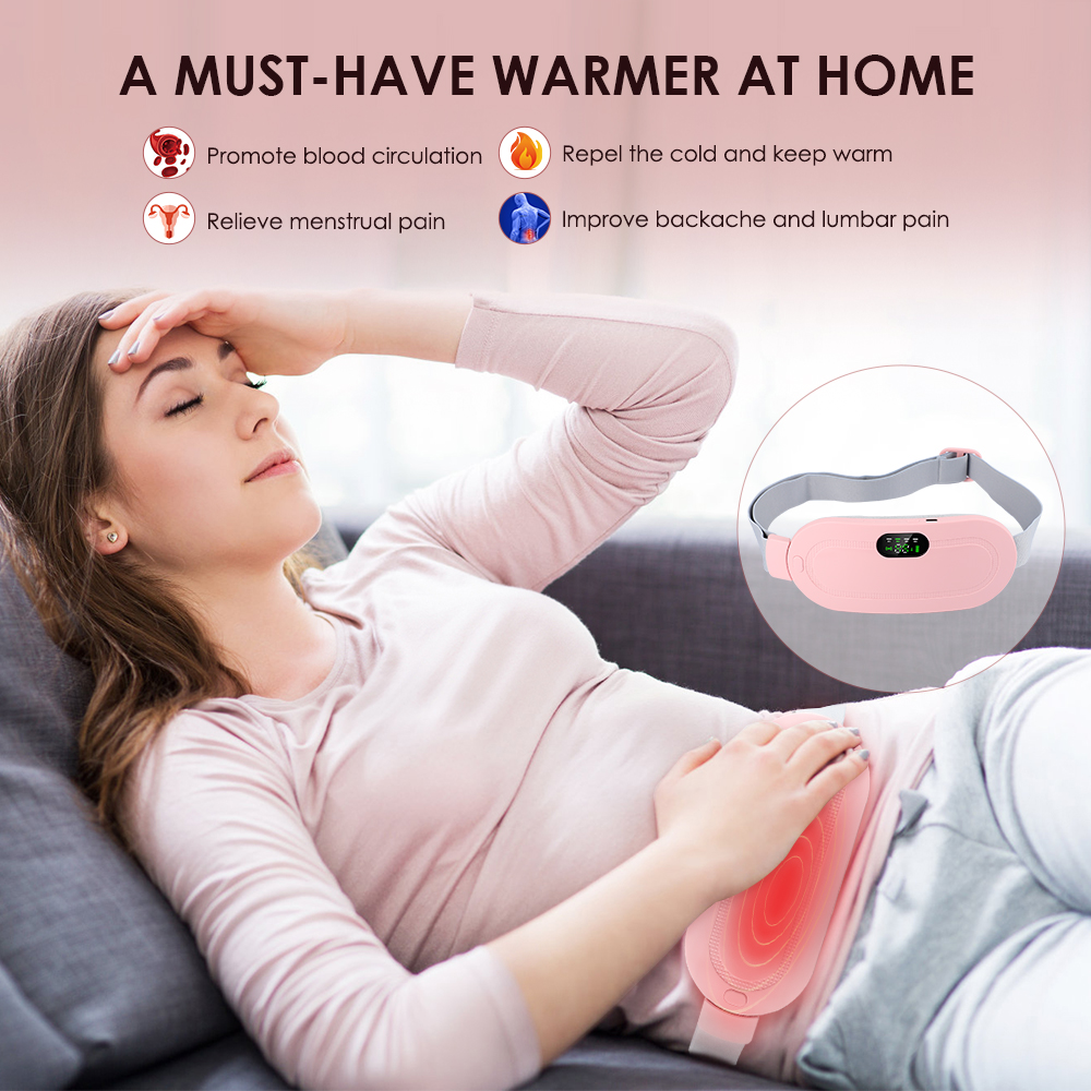 Menstrual Heating Pad Period Cramp Massager